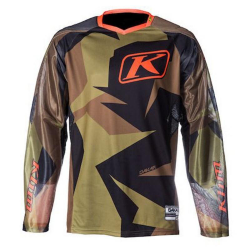 Mens Long Sleeve Mountain Bike Cycling Jersey Quick Dry Performance Top Off-Road Trail Riding
