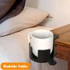 Adjustable Large Cup Mug Holder Removable Desk Drink Bottle Holder Desk Cup Holder Clamp