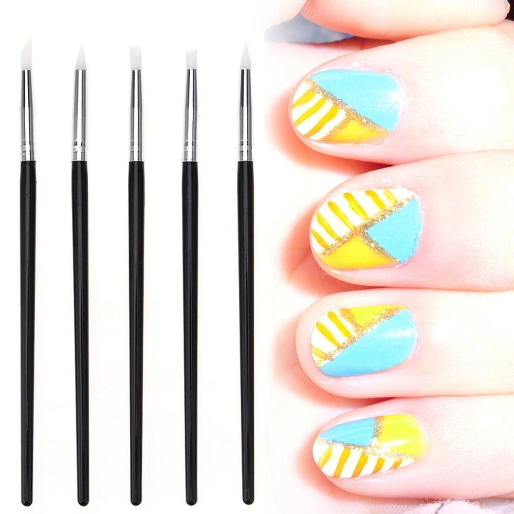 DIY Polymer Modelling Craft Carving Nail Art Sculpting Pottery Tool Silicone Pen Clay Shaper