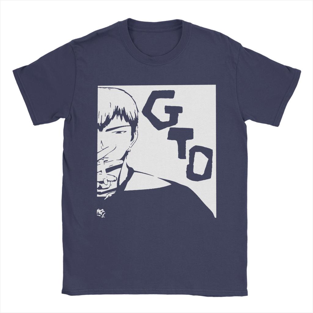 Unisexs TShirt GTO Great Teacher Onizuka Novelty Pure Cotton Tees Short Sleeve T Shirt Round Neck Clothes Gift Idea