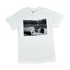 ELTON JOHN Dodger Stadium Iconic Pop Rock Music Band Graphic T-shirt Small White