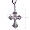 Cross Car Pendants For Auto Decor Jesus Christian Gifts Religious Car Rearview Mirror Hanging Ornaments Car Accessories For Man