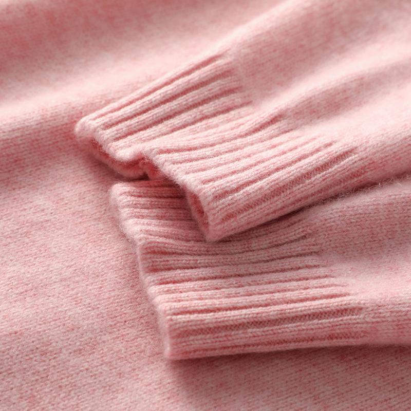 Женский кашемировый свитер Qinghe кашемир 100% кашемир, женский осенне-зимний кашемировый свитер, мягкий и теплый