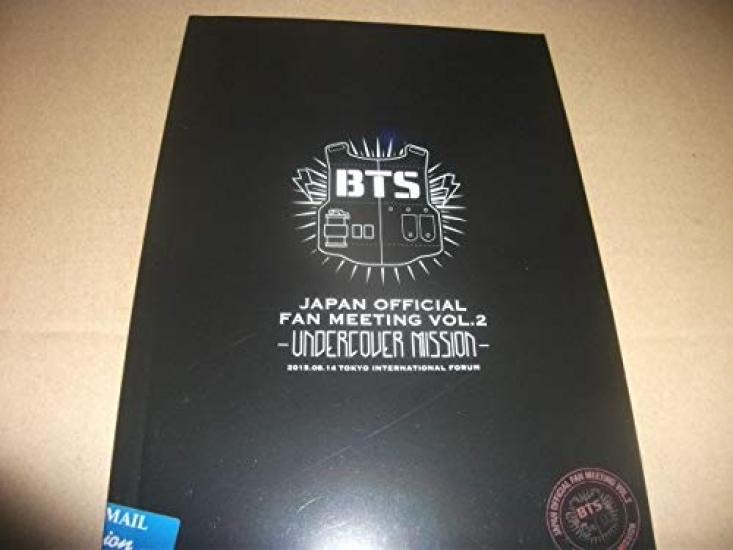 BTS FC Limited DVD BTS JAPAN ОФИЦИАЛЬНАЯ ВСТРЕЧА ФАНАТОК UNDERCOVER MISSION 2015 VOL.2