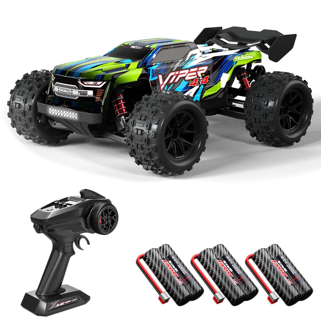 Remote Control Truck 2.4GHz 1/16 4WD 55km/h High-speed Remote Control Car Climbing Car with