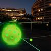 40 отверстий светодиодная подсветка Pickleball зеленый свет светится в темноте мячи Pickleball любители Pickleball