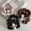 Hair Accessories Ties Band Rubber Elastic for Girls Women Korean Scrunchie Pearl Vintage  Popular Leading Fashion Sweets New