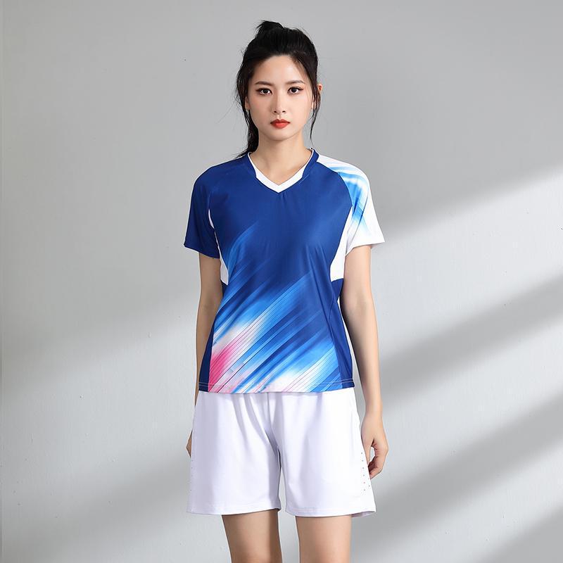 Couples' Comfortable Quick-Dry Breathable Sweat-Wicking Bingyu Fitness Tops - Women's Tennis & Casual Sport Wear.