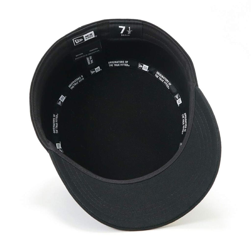 Кепка утиная хлопковая [New Era] WM-01 черная/золотая