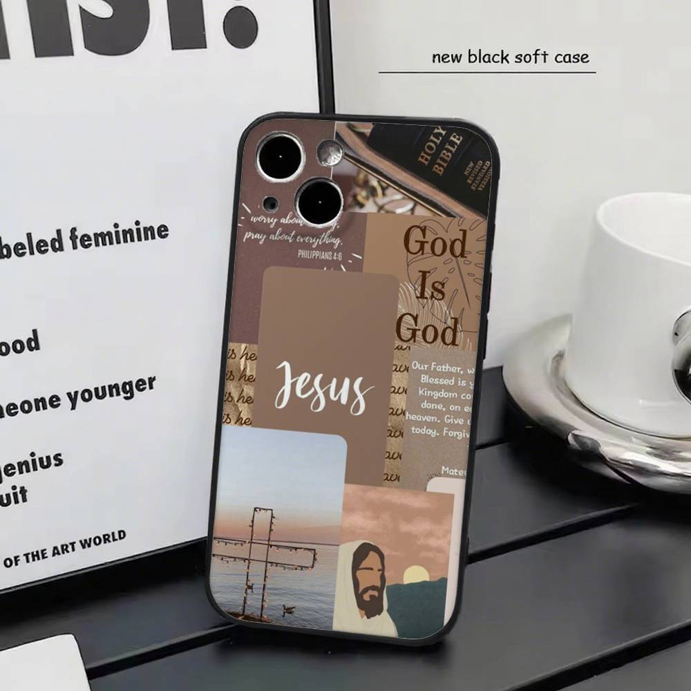 Христианская религиозная Иисус Для iPhone 17 Air 16 Pro Max 15 14 13 Полное покрытие Противоударное MagSafe Чехол