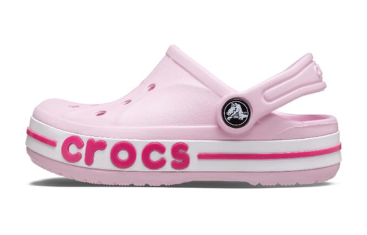 Crocs Сандалии для детей Bayaband, нескользящие и дышащие, розовые, Детские, 207019-6TG