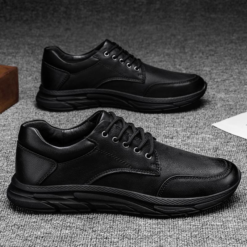 Классический бренд Мужская обувь из натуральной кожи Противоскользящая обувь для вождения Мужская деловая повседневная обувь Уличная мужская спортивная обувь