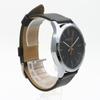 Used COACH Watches Baxter CA.118.2112.1640 Signature Stainless Steel/leather Silver Dark gray