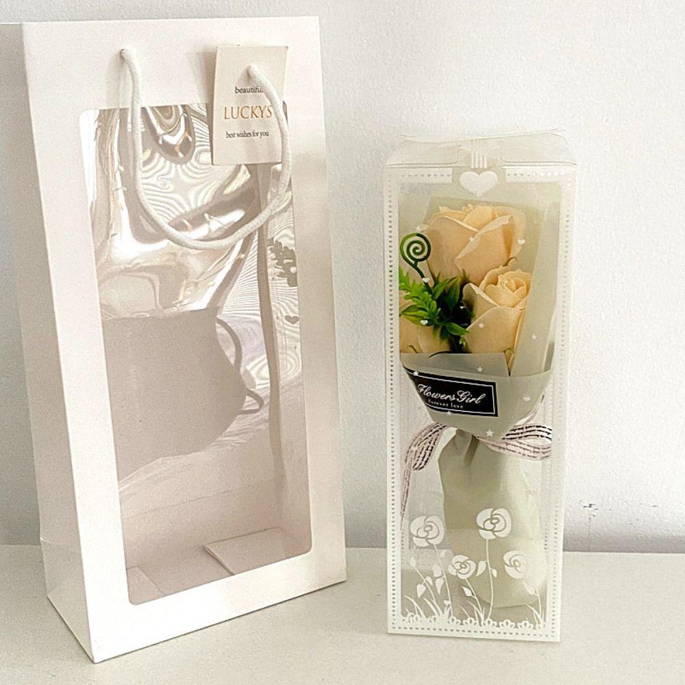 No Fading Roses Artificial Flowers Gift Packing Hand Holding Soap Flower Mother's Day