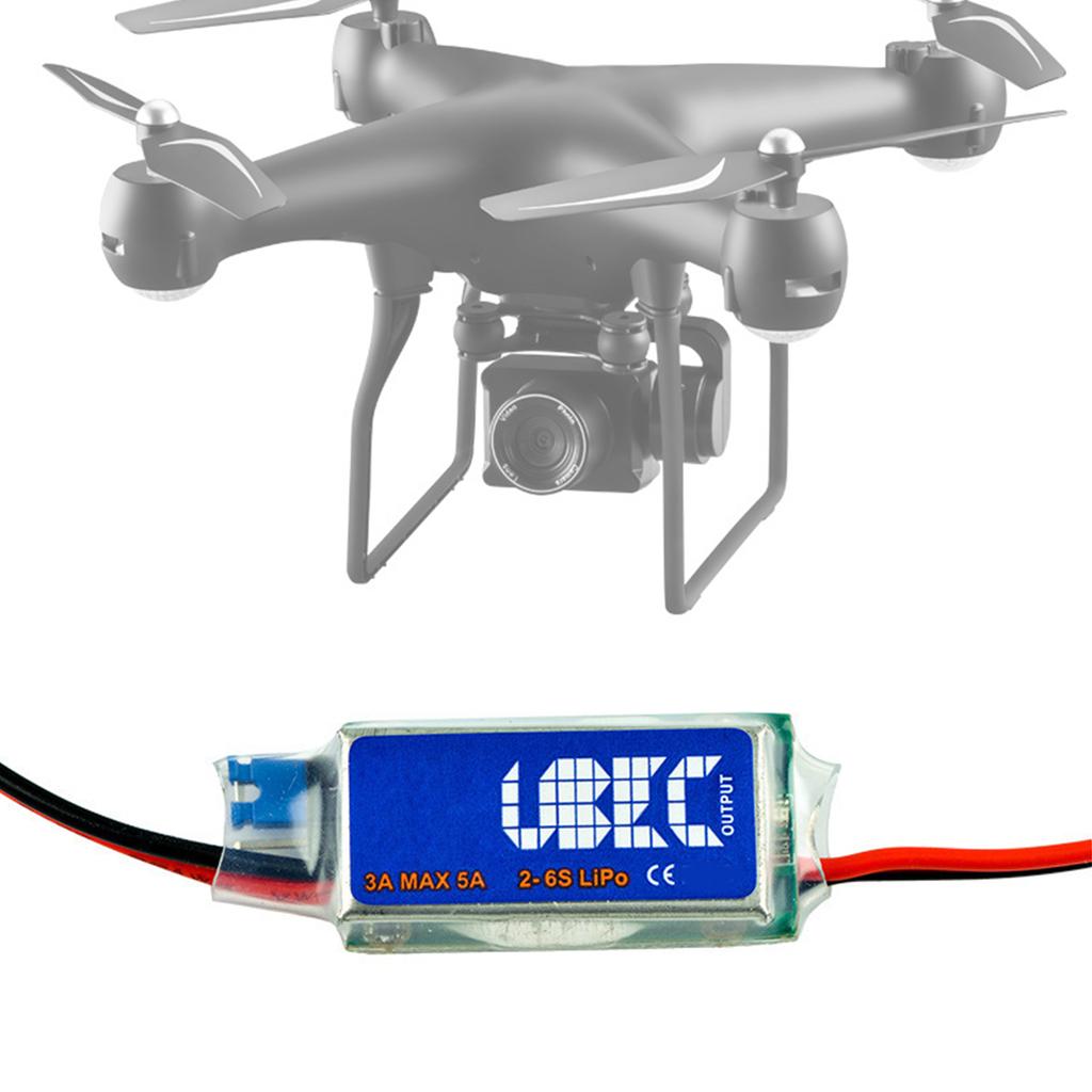 3A Switch Mode UBEC Output 5V 6V Full Shielding Antijamming Switching Regulator 2-6S Lipo for RC Helicopter
