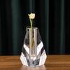 Modern Minimalist Crystal Vase Floral Organ Interior Design Decoration Office Decorations Home Decoration Accessories Glass Vase