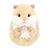 Мягкая игрушка Sun Lemon Koromoffuru Hamster бежевого цвета 12 x 15 x 14 см P-8272