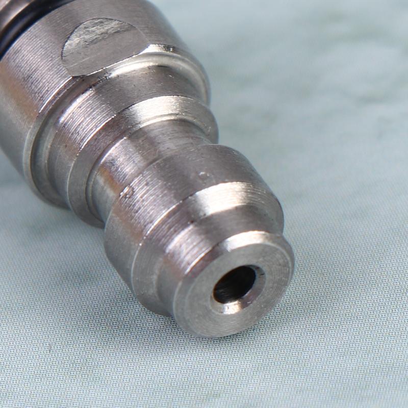 Quick Connect Valve 8mm Male Connector High Pressure Fitting Durable Leakproof Design for Hydraulic Systems