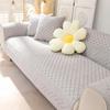 Pure Cotton Sofa Covers Anti Slip Dustproof Thick Comfort Backrest Towel New Minimalism Home Living Room Decoration Cushion
