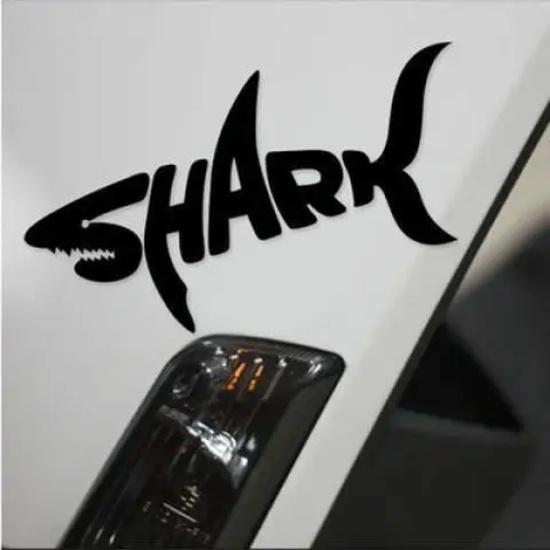 Для BYD Shark Креативные царапающиеся наклейки на машину SHARK Персонализированные Светоотражающие Водонепроницаемые Солнцезащитные Наклейки на машину Внешние аксессуары