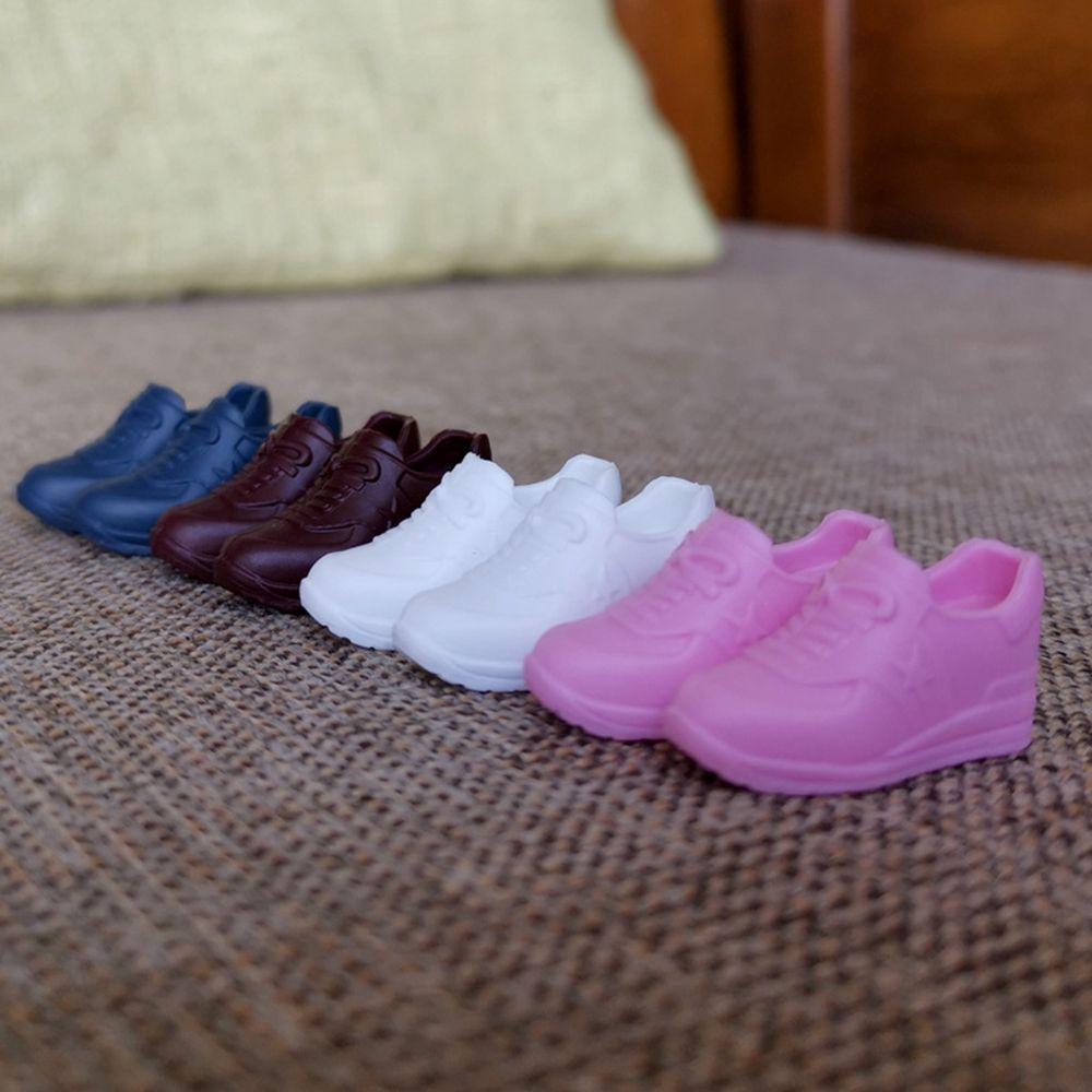 Высокое Качество Длина Стопы 2~3.5см 1/3 1/4 Обувь для Модных Кукол Повседневная Обувь ПВХ Сапоги Пластиковые Кроссовки