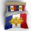 French Flag Bedding Set Bedding Duvet Cover Set Duvet Cover Pillowcases  (1 * Duvet Cover 2 * Pillowcases, without duvet insert)