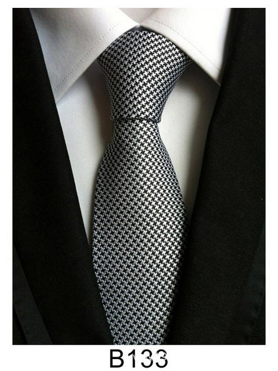 Мужской галстук ручной работы из полиэстерового шелка – повседневный, официальный или профессиональный