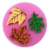 Silicone Mold Tree Maple Leaf Fondant Cake Decorating Baking Tools Chocolate Moulds Resin Clay Accessories for Homemade