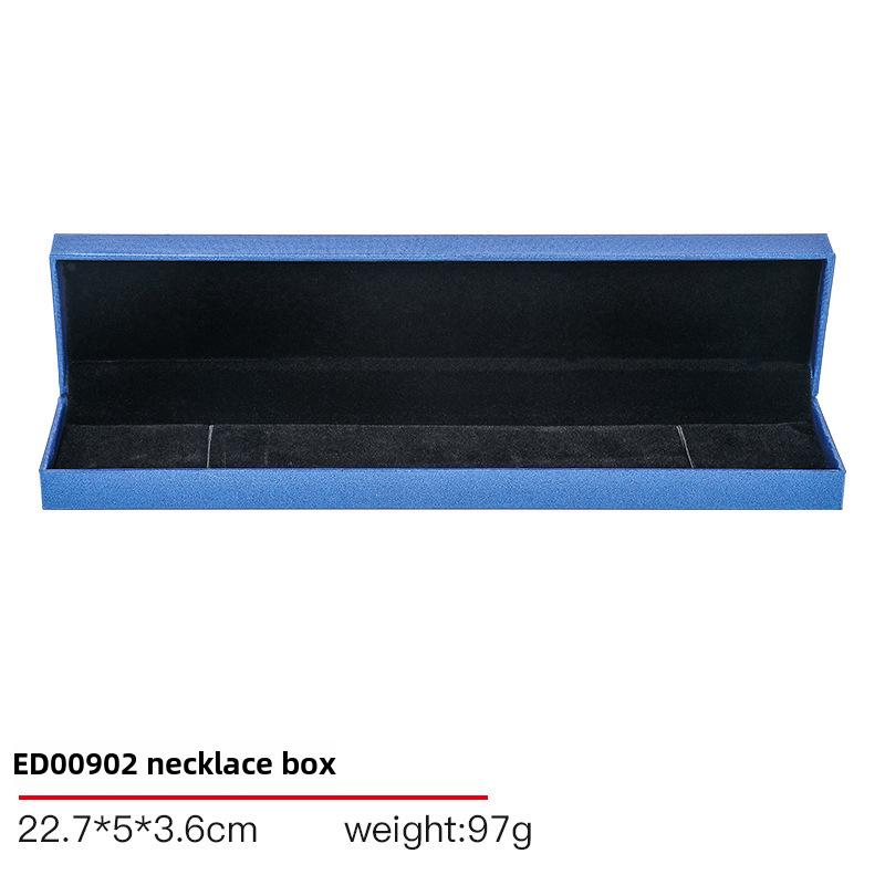 Высококачественная кожаная шкатулка для колец, браслетов и ожерелий