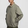Nike Life Series Woven Comfortable Fashion Long Sleeve Jacket Men Jacket Light-Green Gray FN3231-320