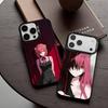 Чехол для телефона E-Elfen Lied L-Lilium Lucy для iPhone 17, 16, 15, 14, 13, 12, 11 Plus, Pro Max Конфетный Посеребренный Внутренний Чехол