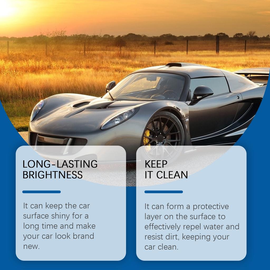 Средство для полировки автомобиля Полировка и уход за краской автомобиля Эффективно удаляет пятна и следы, делая ее яркой, как новая 100 мл