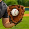 10.5/11.5/12.5 дюймов бейсбольная перчатка из ПУ кожи, перчатки для отбивания, тренировочное оборудование, бейсбол для инфилдеров