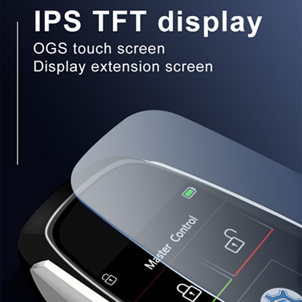 Универсальный модифицированный пульт ДУ Смарт-ключ с ЖК-экраном для BMW /Kia/Benz/Ford/Hyundai