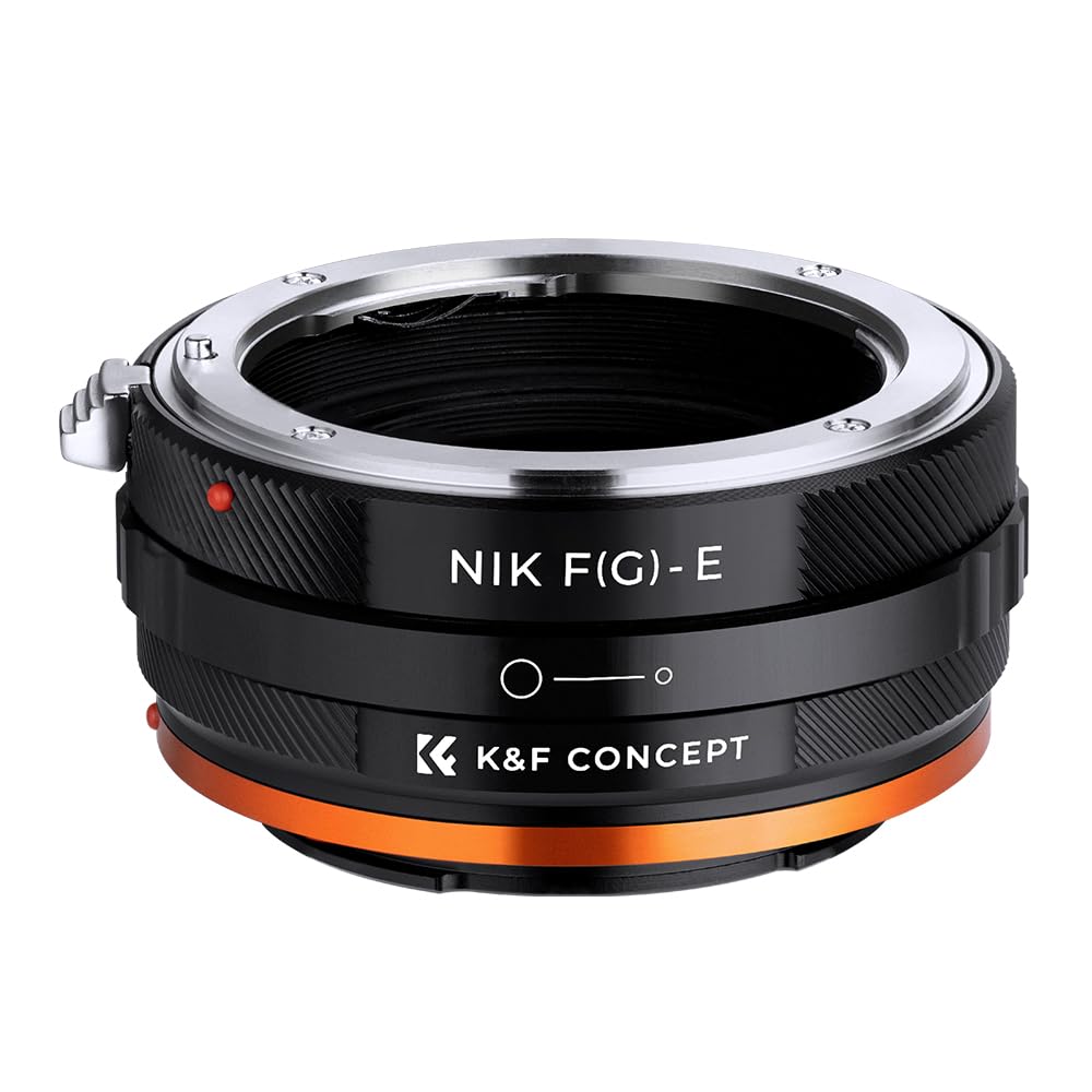 Concept Mount Adapter IV Nikon Compatible Nikon F Mount Lens Compatible with Sony E Mount NEX Camera Installation Conversion Lens Adapter with