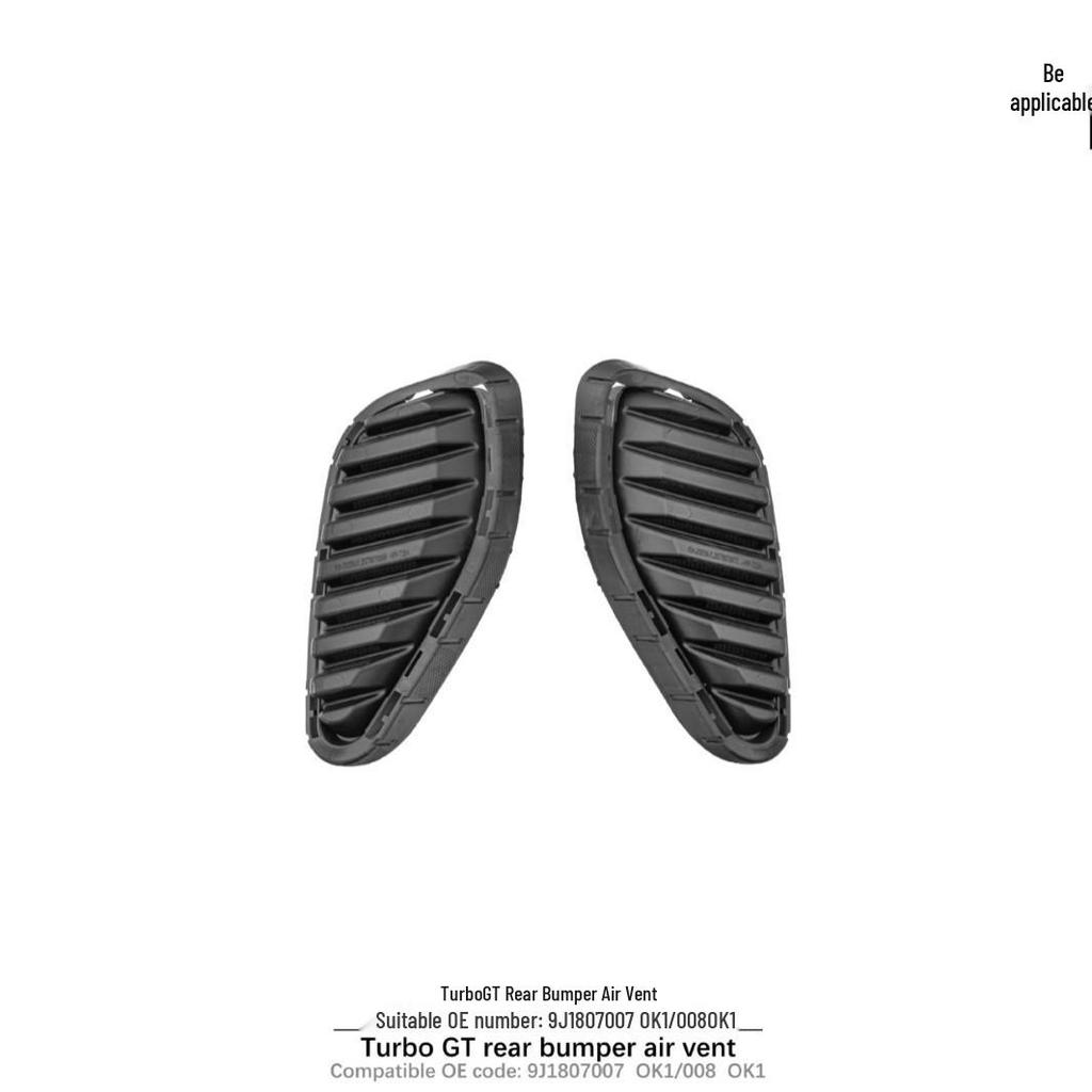 Задний воздуховод бампера Porsche Taycan 9J1.2 Turbo GT (24-ВВЕРХ)