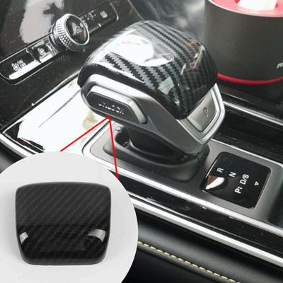 Для MG EHS PHEV Чехол на рычаг переключения передач автомобиля Ручка рычага управления Наклейка ABS под карбон Аксессуары для стайлинга интерьера
