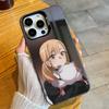 Чехол для телефона Cosplay Anime M-Marin Kitagawa для iPhone 16 17 15 14 12 13 Pro Max Черный Конфетный Матовый Ударопрочный Чехол