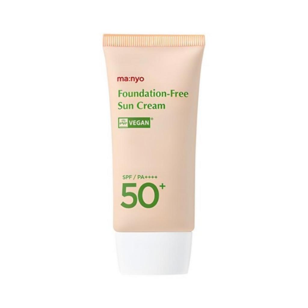 Myeongji Factory Foundation-Free Sunscreen SPF50+ PA++++, 50ml, 1 Piece
