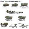 Pit Road 1/700 MI Series Japan Ground Self-Defense Force Vehicle Set 3 Plastic Model MI04
