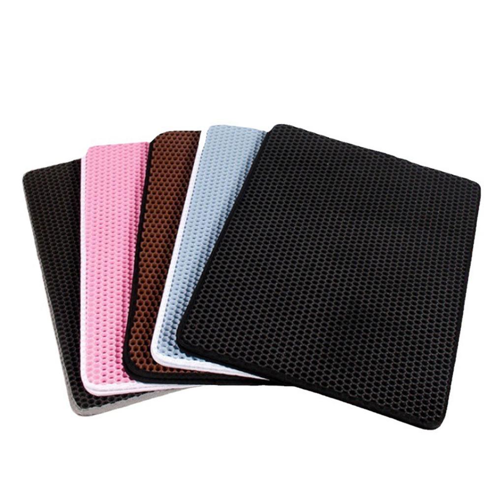 Cat Litter Mat Waterproof Less Waste Litter Easy To Clean Scatter Control Cat Litter Pad Pet Litter Box Carpet Mat