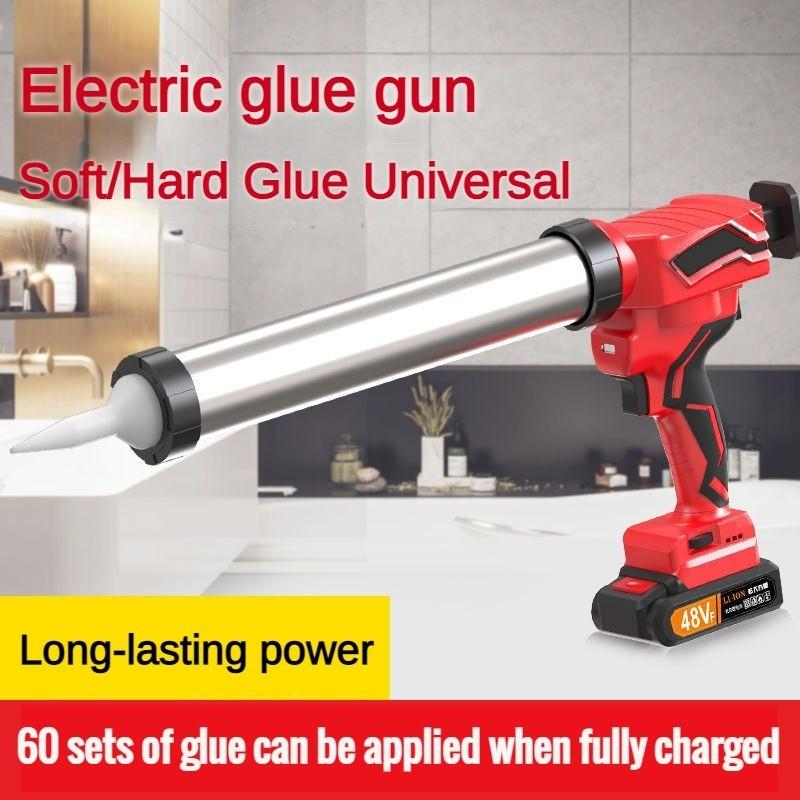 6-скоростной регулируемый автоматический электрический пистолет для стекла с зарядкой для горячего расплава клея машина бытовой портативный инструмент для косметических швов