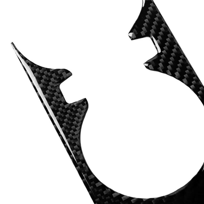 Подходит для Chevrolet Camaro 2017-2019 Автомобильные аксессуары Подставка для стакана с водой Панель из углеродного волокна Наклейка на автомобиль 3D Украшение интерьера