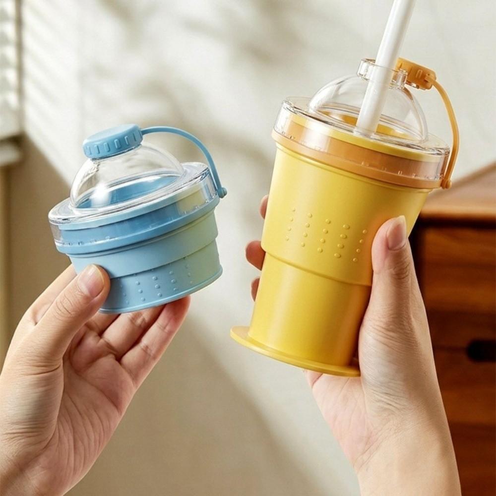 Leak-Proof Foldable Ice Ball Cup 2 in 1 Ice Cube Kettle Ice Maker & Drinking Cup Summer Outdoor