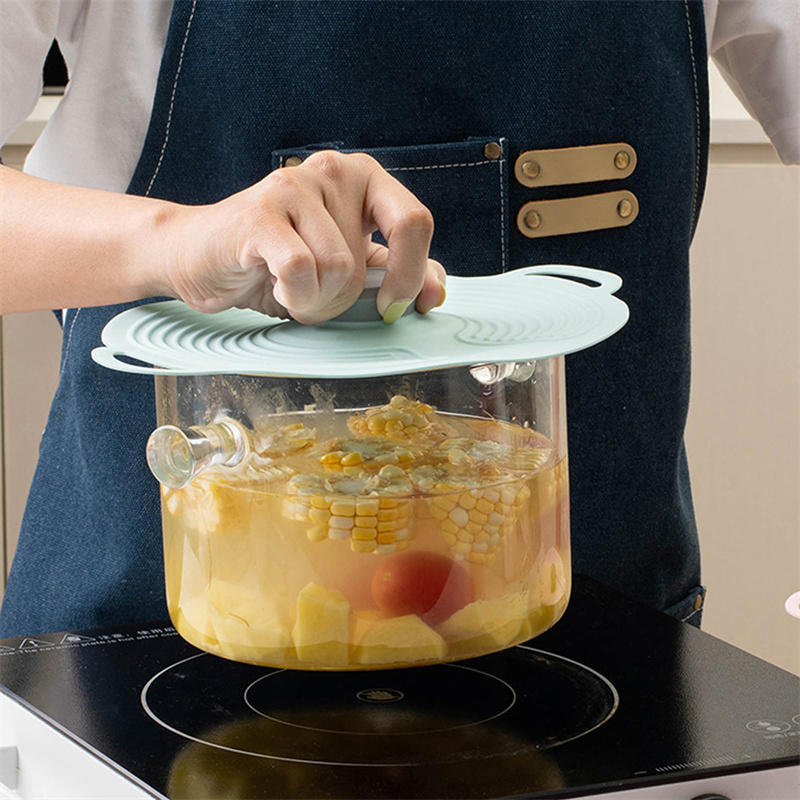 Многоразовая самозапечатывающаяся крышка, силиконовые эластичные крышки, универсальная крышка, силиконовая чаша, крышка для кастрюли, силиконовая крышка, крышка для сковороды, приготовление пищи, свежая крышка