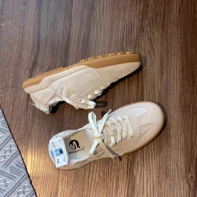 Женские летние тонкие дышащие супермягкие универсальные повседневные маленькие белые туфли-лодочки балетки