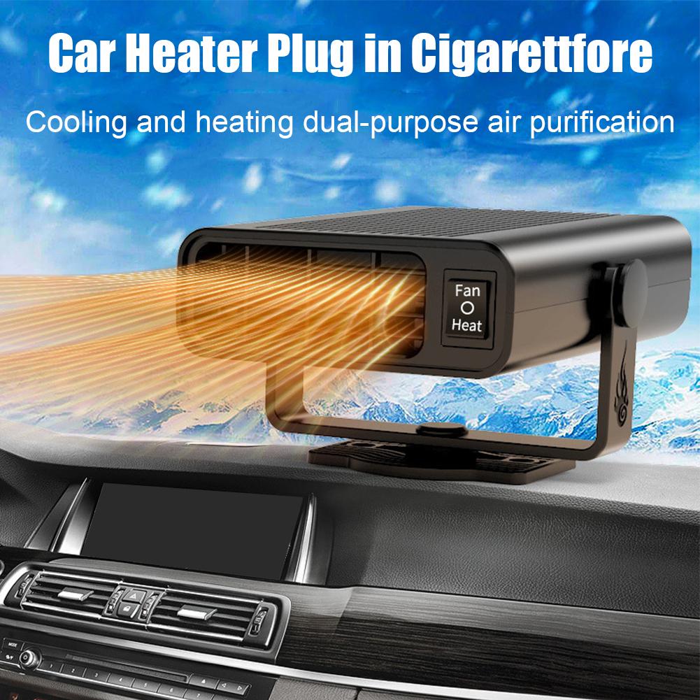 12В/24В Автомобильный обогреватель Электрический нагревательный вентилятор Портативная электрическая сушилка Обдув лобового стекла Осушитель Размораживатель Для автомобиля Дома