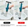 High Pressure Toilet Plunger Unblocker Pipes and Sinks Plunger Air Drain Blaster Cleaner Powerful Manual Pneumatic Dredge Tools