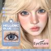 Eyeshare 1 пара цветных контактных линз 14,5 мм для глаз, натуральные линзы, макияж глаз, ежегодное использование, косметика для красоты