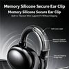 Беспроводные Bluetooth 6.0 Наушники Открытого Типа С Клипсой На Ухо С Микрофоном 30 Часов Воспроизведения Водонепроницаемые HiFi Стерео Наушники Bluetooth Автомобильные Устройства